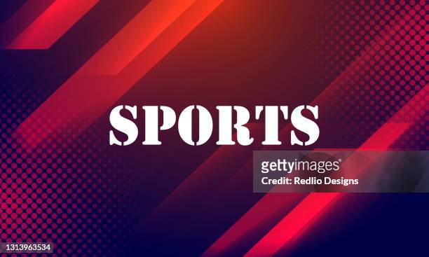 modern colored poster for sports stock illustration - sport stock illustrations