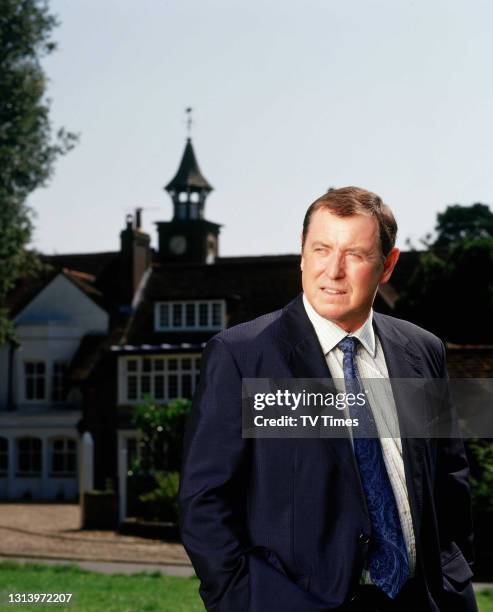 Midsomer Murders actors John Nettles and Daniel Casey, circa 2002.