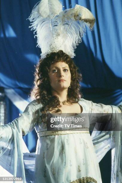 Actress Geraldine James starring in I Remember Nelson, circa 1982.