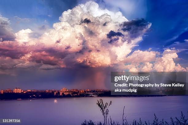 thunderstorm - englewood, nj stock pictures, royalty-free photos & images