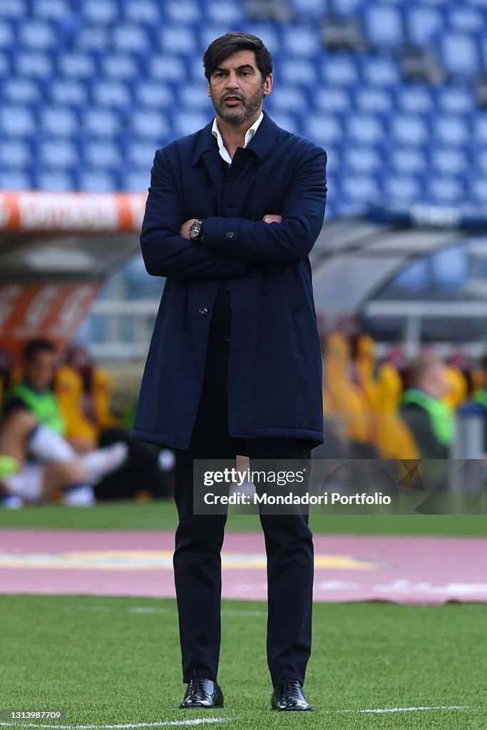 Football Serie A AS Roma-Atalanta Bergamasca Calcio