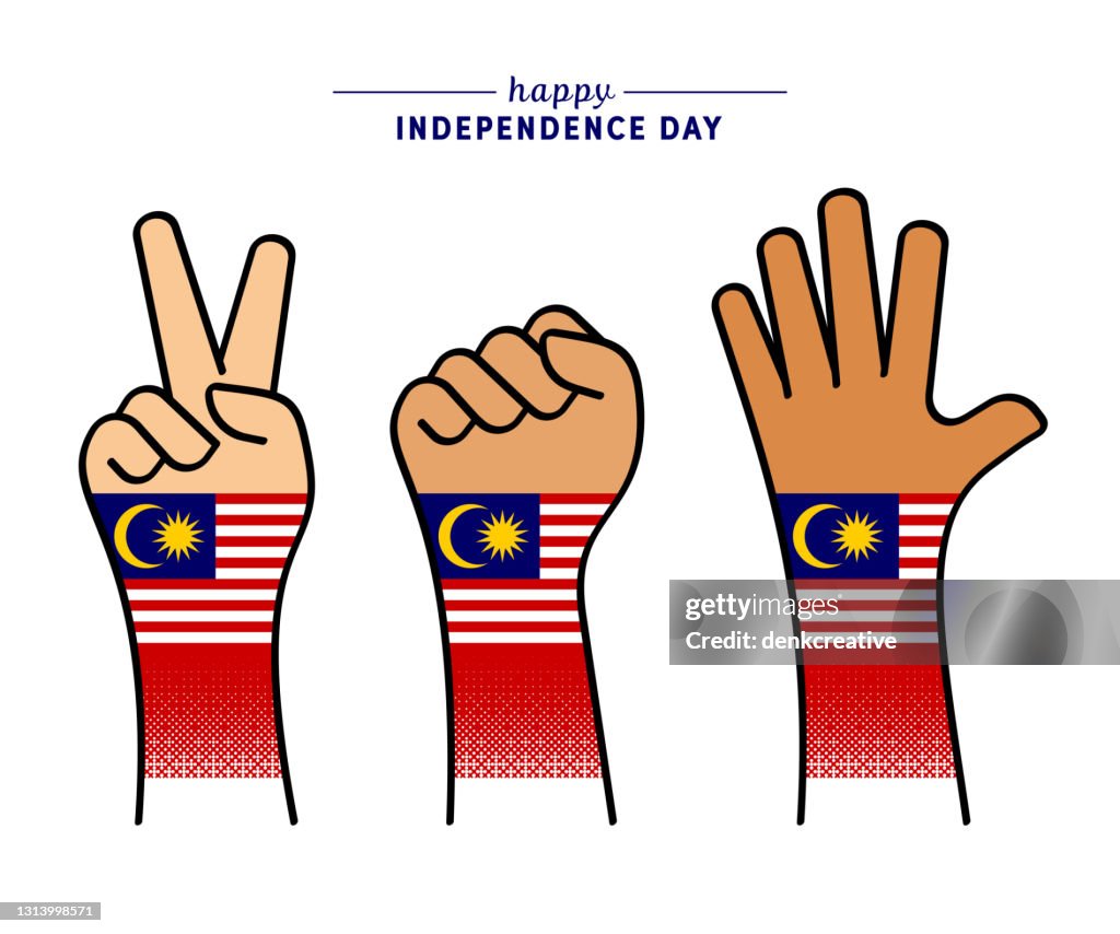 Happy Malayan Independence Day Greeting Card