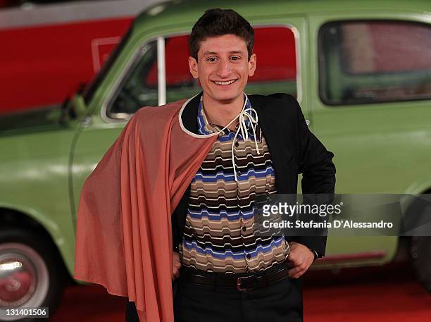 Vincenzo Nemolato attends "La Kryptonite Nella Borsa" Premiere during 6th International Rome Film Festival on November 2, 2011 in Rome, Italy.