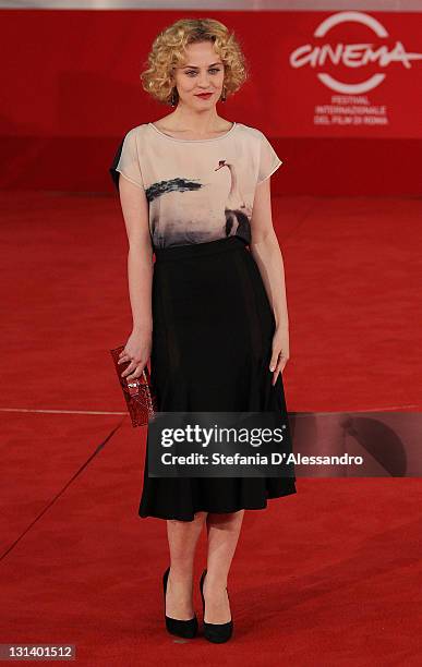 Actress Marina Rocco attends "La Kryptonite Nella Borsa" Premiere during 6th International Rome Film Festival on November 2, 2011 in Rome, Italy.