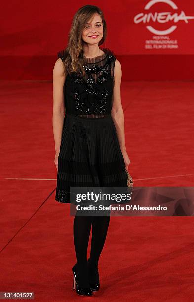 Actress Valeria Bilello attends "La Kryptonite Nella Borsa" Premiere during 6th International Rome Film Festival on November 2, 2011 in Rome, Italy.