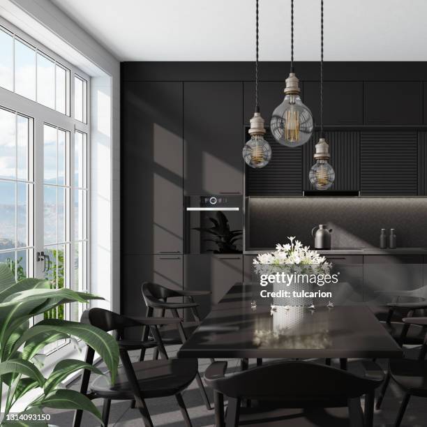 The Scandinavian Style Mansion Photos and Premium High Res Pictures ...