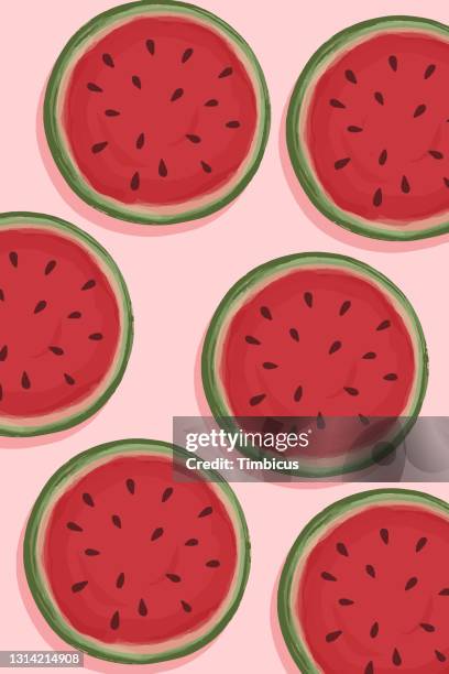 watermelon sugar - watermelon stock illustrations