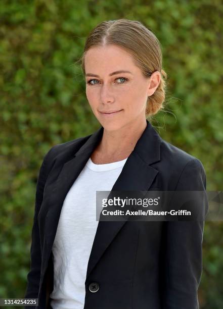 Kendra Wilkinson attends Luxury Plant-Based Skincare Line Evereden Celebrating The Launch of Their New Clean Kids Line on April 24, 2021 in Los...
