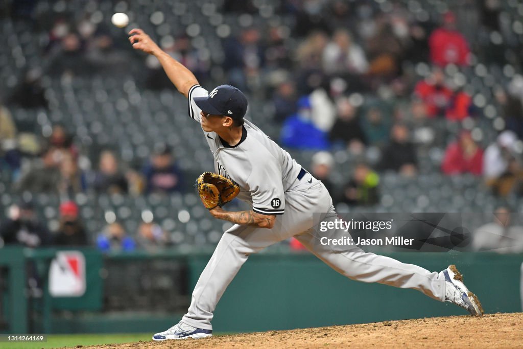 New York Yankees v Cleveland Indians