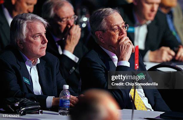 Koch Industries Executive Vice President Richard Fink and Americans for Prosperity Foundation chairman and Koch Industries Executive Vice President...