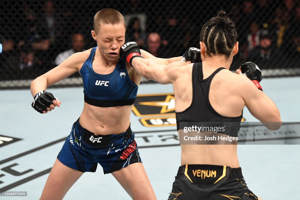 UFC 261: Zhang v Namajunas