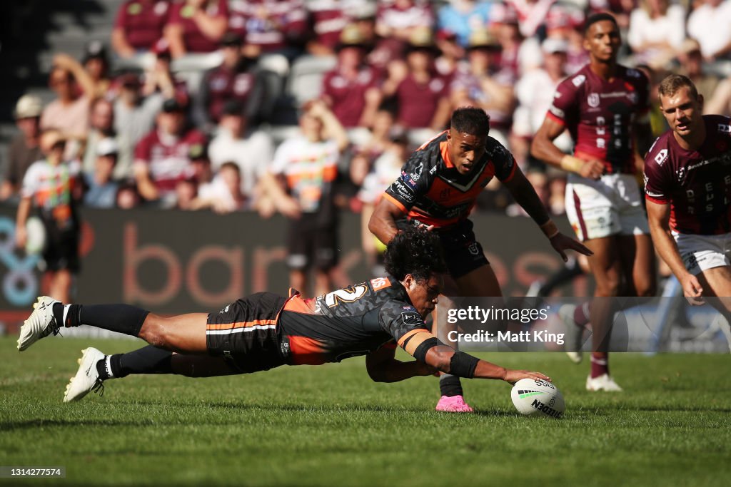 NRL Rd 7 - Wests Tigers v Sea Eagles