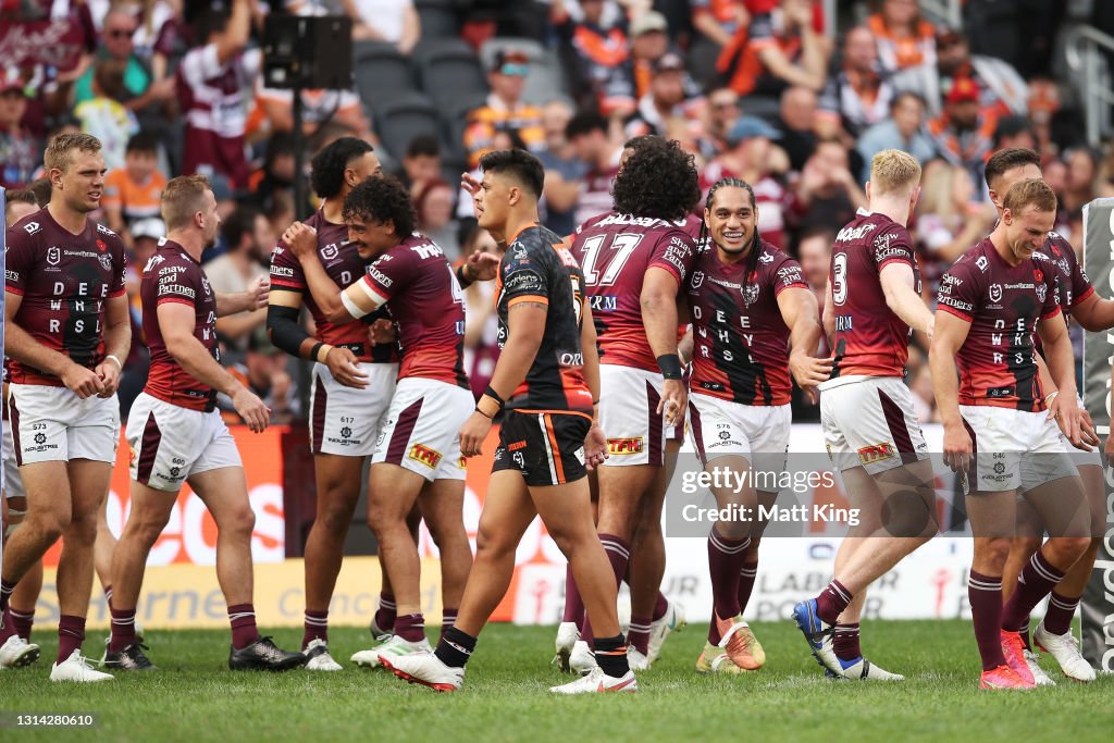 NRL Rd 7 - Wests Tigers v Sea Eagles