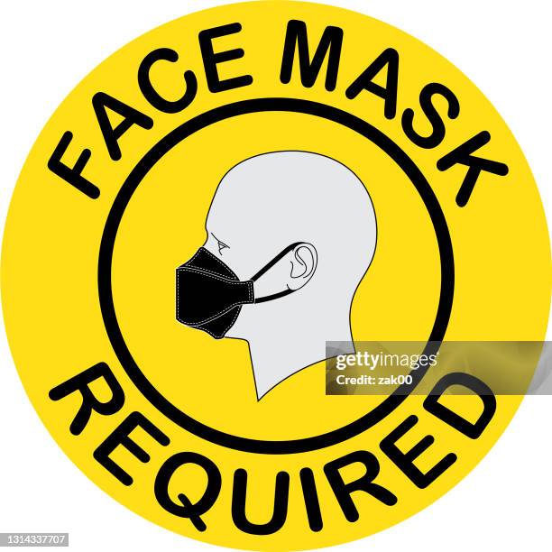 Mask Required Raster 57 Mask Required Vector High Res Illustrations - Getty Images