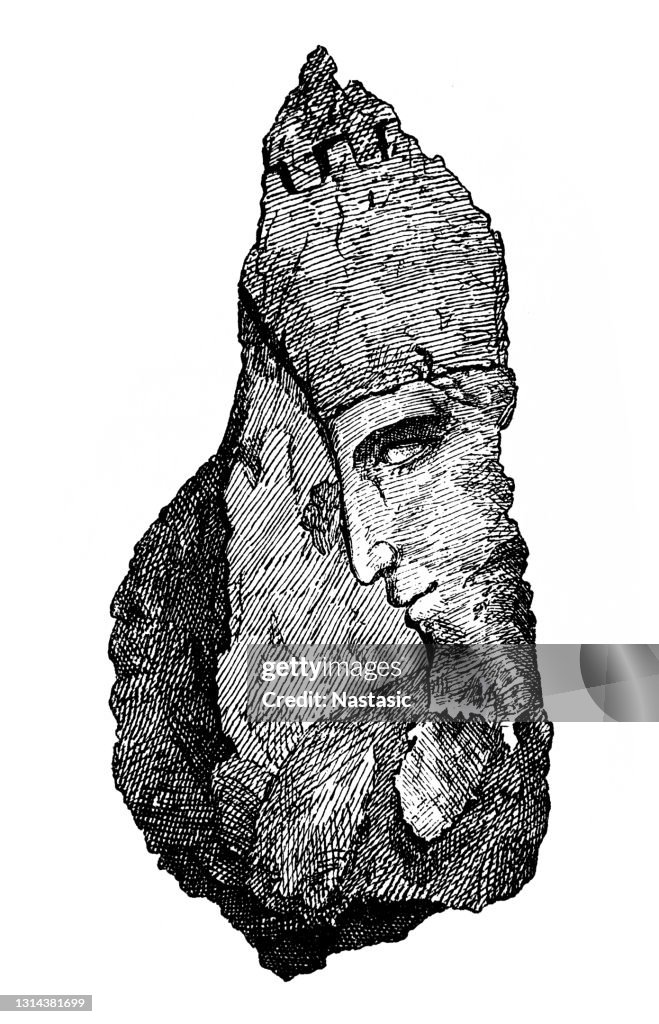Relief portrait of Darius