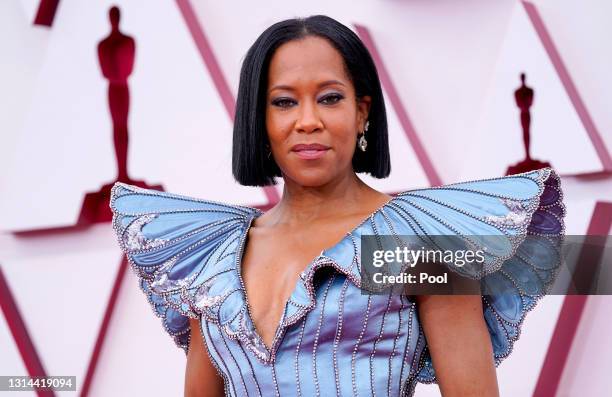 Regina King attends the 93rd Annual Academy Awards at Union Station on April 25, 2021 in Los Angeles, California.