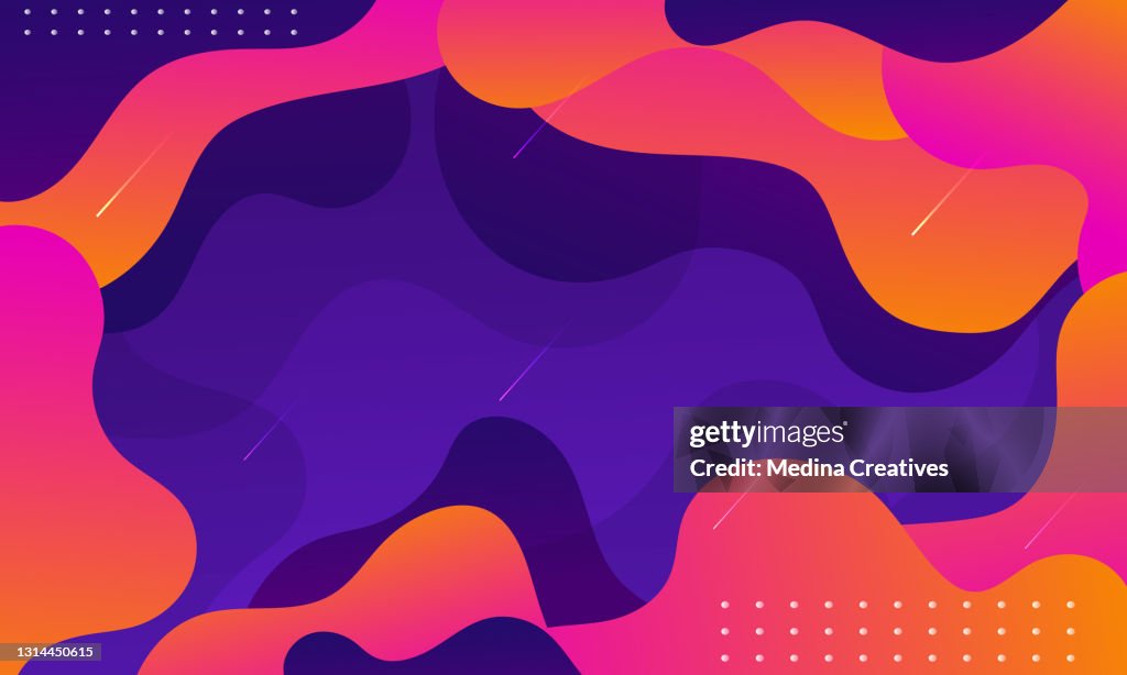 Modern Abstract Background Gradient Colorfull Fluid Shapes Design High ...
