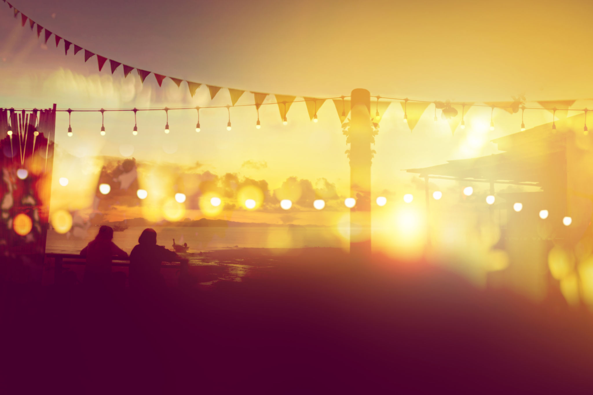 bar sunset