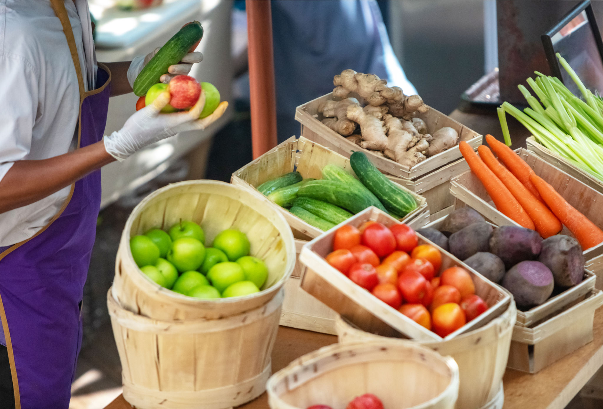 farmer market visit