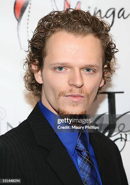 Actor Nick Pasqual arrives at 2011 L.A. Fashion Week - "Fashion Minga" at BOULEVARD3 on March 18, 2011 in Los Angeles, California.