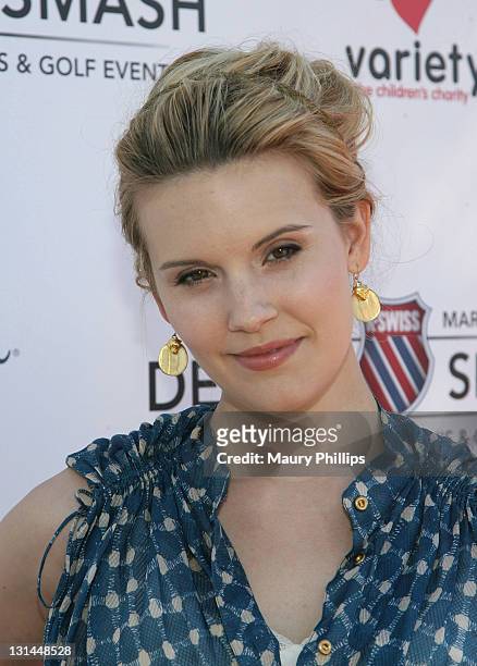 Actress Maggie Grace arrives at the 7th Annual K-Swiss Desert Smash - Day 1 at La Quinta Resort and Club on March 8, 2011 in La Quinta, California.
