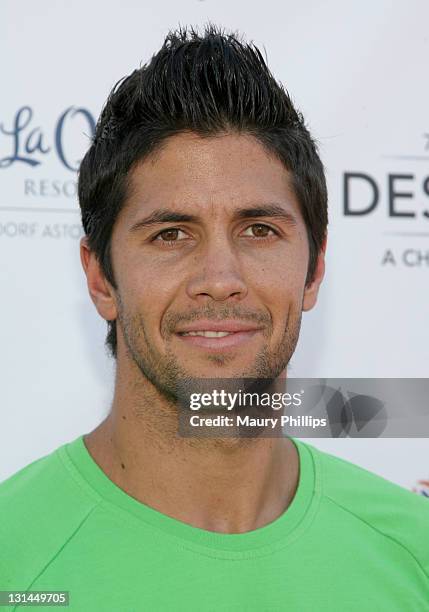 Tennis player Fernando Verdasco arrives at the 7th Annual K-Swiss Desert Smash - Day 1 at La Quinta Resort and Club on March 8, 2011 in La Quinta,...