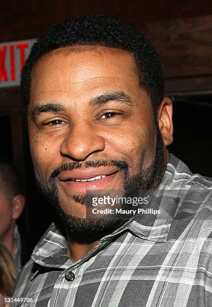Former NFL player Jerome Bettis attends the ESPN Magazine "NEXT" Party held at the NEXT Ranch on February 4, 2011 in Fort Worth, Texas.