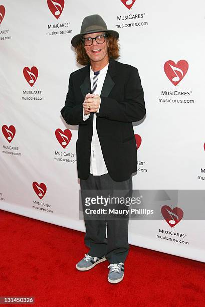 Musician Bob Forrest arrives at the 7th Annual MusiCares MAP Fund Benefit, which provides members of the music community access to addiction recovery...