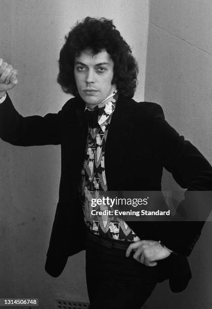 English actor and singer Tim Curry, UK, 23rd January 1974.