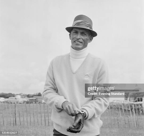 Puerto Rican golfer Juan Antonio 'Chi-Chi' Rodriguez during the 1973 Open Championship at Troon in Scotland, UK, July 1973.