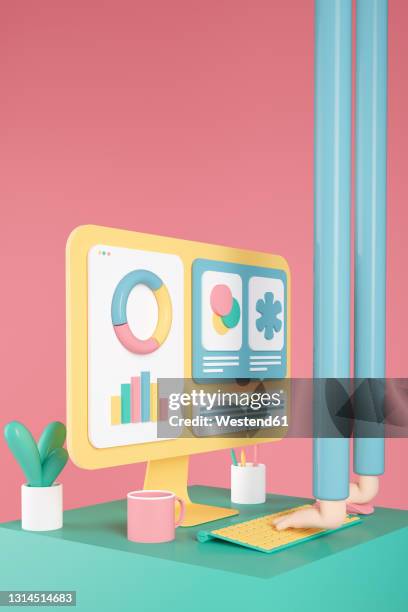 Computer Chart Cartoon 66 Table Chart Cartoon Stock Photos, High-Res Pictures, and Images ...
