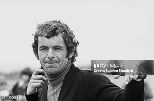 English golfer Tony Jacklin during the 1973 Open Championship at Troon in Scotland, UK, July 1973.