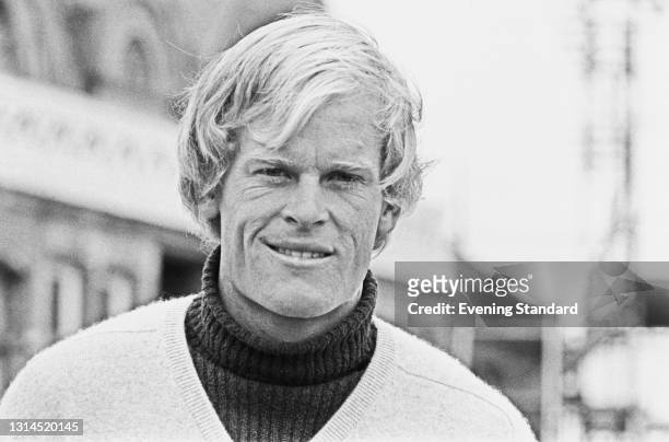 American golfer Johnny Miller during the 1973 Open Championship at Troon in Scotland, UK, July 1973.