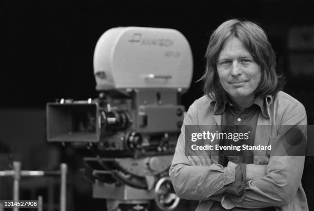 English film-maker Alan Parker , UK, 7th July 1973. He is financing his own film, titled 'No Hard Feelings'.