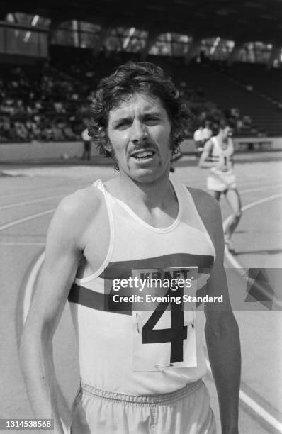 British athlete Brendan Foster, UK, 3rd July 1973.