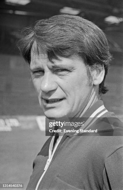 English former footballer Bobby Robson , manager of League Division 1 team Ipswich Town FC, at the start of the 1973-74 football season, UK, 31st...