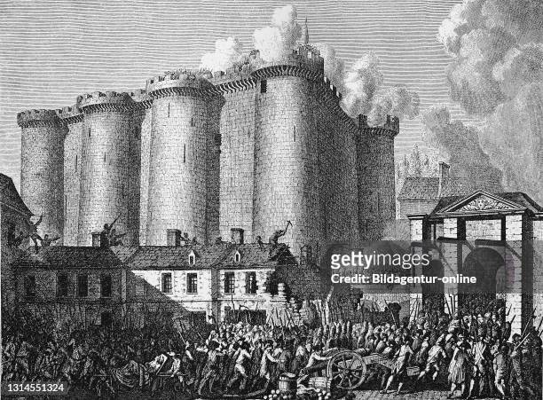 Storming of the Bastille on 14th July 1789 is one of the major events at the beginning of the French Revolution. The Bastille, a symbol of the...