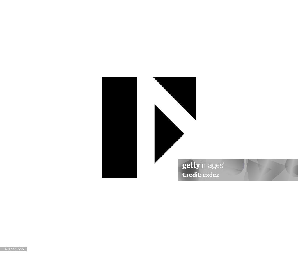 F文字ベースのロゴ