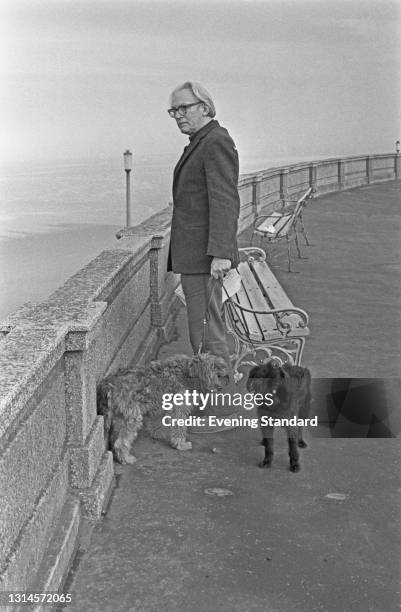 British Labour politician Michael Foot during the Labour Party annual conference in Blackpool, UK, 2nd October 1973.