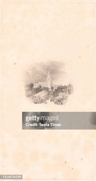 St. Anne's Hill, No. I, Edward Alfred Goodall, 1819–1908, British, after Joseph Mallord William Turner, 1775–1851, British Open etching and line...