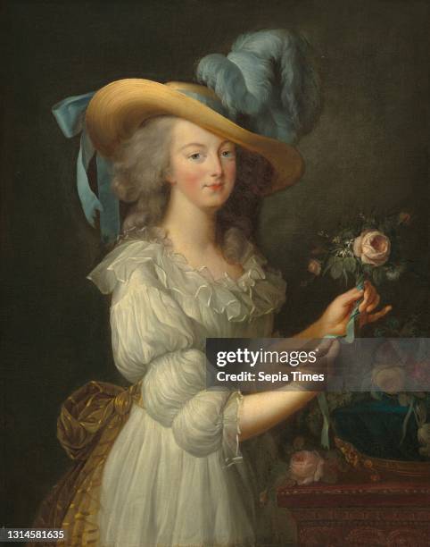 Anonymous Artist, , elisabeth Louise Vigee Le Brun, , French, 1755 - 1842, Marie-Antoinette, after 1783, oil on canvas, overall: 92.7 x 73.1 cm ,...