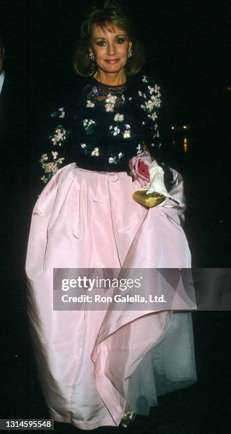 Barbara Walters attends Laura Steinberg and Jonathan Tisch Wedding Reception at the Metropolitan Museum of Art in New York City, New York on April...