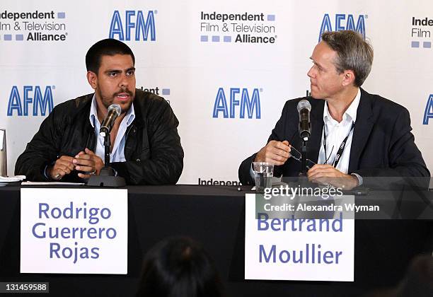 Rodrigo Guerrero Rojas, Producer, Maria Full of Grace, Contracorriente , La Cara Oculta and Host Bertrand Moullier, Naval Conseil, FIAPF Senior...