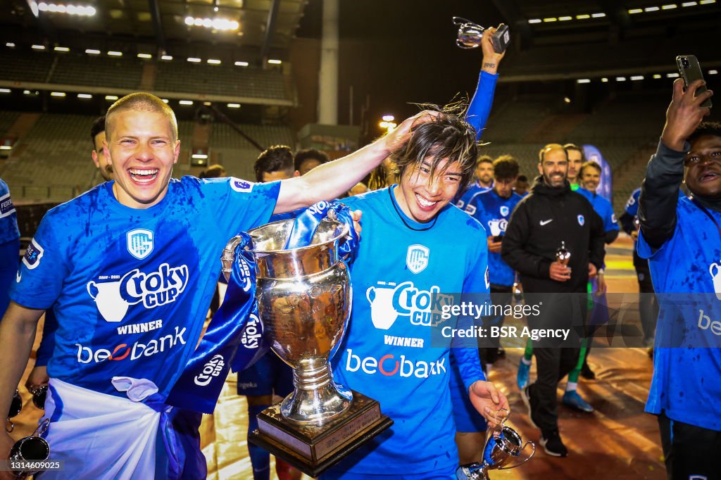 Standard De Liege v KRC Genk - Croky Cup Final