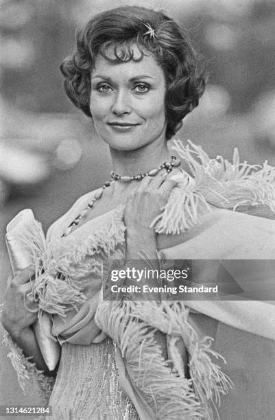 British actress Alexandra Bastedo , UK, 19th March 1974.