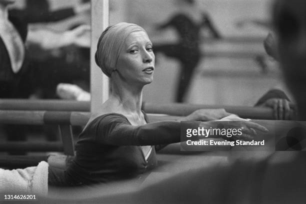 Russian prima ballerina Natalia Makarova, UK, 26th April 1974.