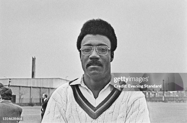 Guyanese cricketer Clive Lloyd of Lancashire County Cricket Club, UK, 23rd April 1974.