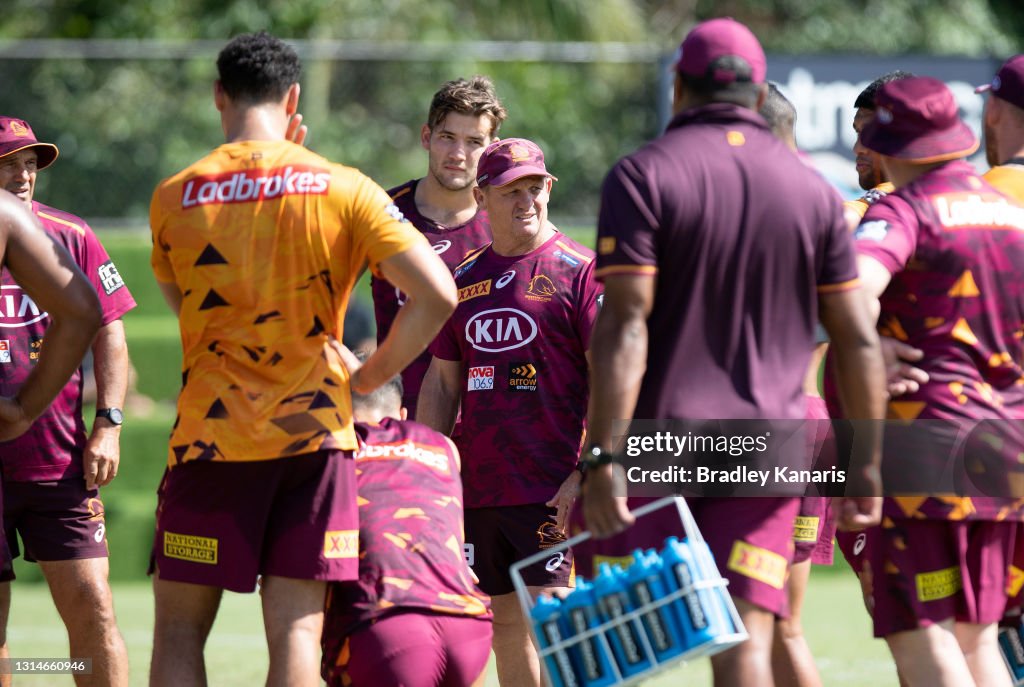 Brisbane Broncos Training Session