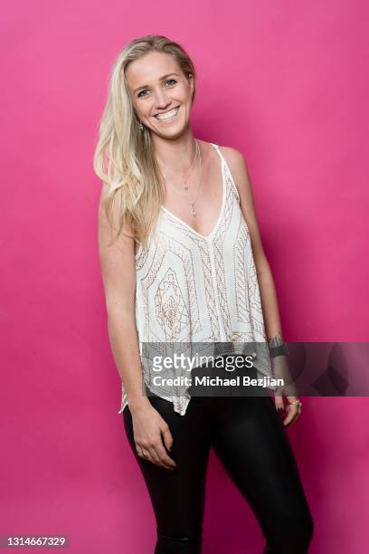 Alyeria Faith Reed of Maya Apothecary poses for portrait at The Artists Project Host Wadjet PR & Jimeye Designs on April 26, 2021 in Los Angeles,...