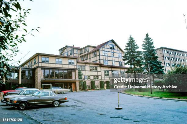 Grossinger's Hotel and Resort, Liberty, New York, USA, John Margolies Roadside America Photograph Archive, 1976.